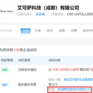 002072公告,8000万元对外投资